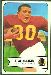 1954 Bowman Steve Meilinger football card