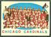 1959 Topps Chicago Cardinals Team