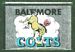 1960 Topps Metallic Stickers Baltimore Colts