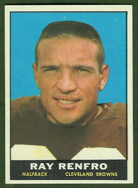 <b>Ray Renfro</b> 1961 Topps football card - Ray_Renfro
