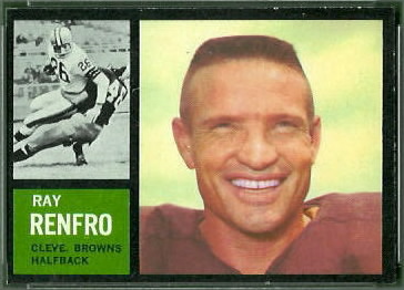 <b>Ray Renfro</b> 1962 Topps football card - Ray_Renfro