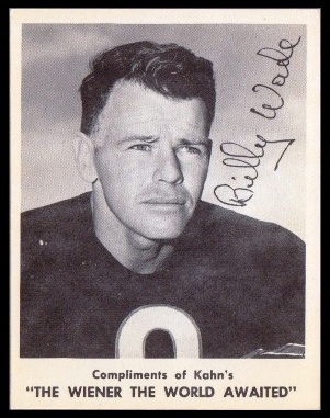<b>Bill Wade</b> 1963 Kahns football card - Bill_Wade