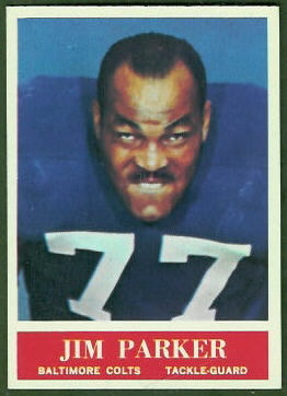 <b>Jim Parker</b> 1964 Philadelphia football card - Jim_Parker