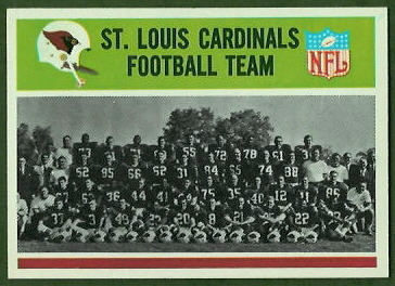 St. Louis Cardinals Team - 1965 Philadelphia #155 - Vintage Football Card Gallery