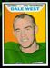 1965 Topps CFL Dale West