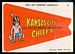 1967 Topps Krazy Pennants Kansas City Has Too Few Workers and Too Many Chiefs