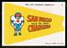 1967 Topps Krazy Pennants San Diego Police Will Press Chargers