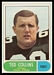 1968 O-Pee-Chee CFL Ted Collins
