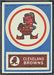 1968 Topps Test Team Patches Cleveland Browns