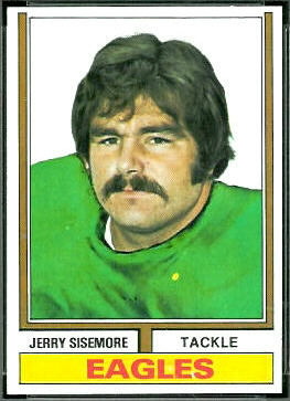 Jerry Sisemore 1974 Topps football card - Jerry_Sisemore