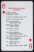 1979 Stanford Playing Cards All-Time Leaders - Single Game Rushing Yards
