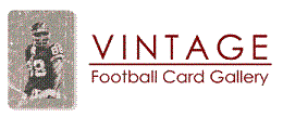 Vintage Football Card Gallery logo