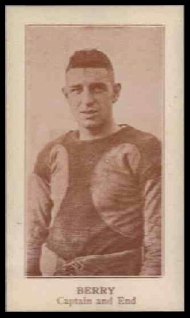 1924 Lafayette College Charlie Berry football card