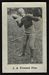 1926 Shotwell Red Grange Ad Back A Forward Pass football card