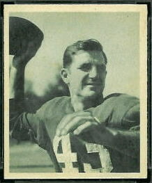 1948 Bowman Sammy Baugh football card