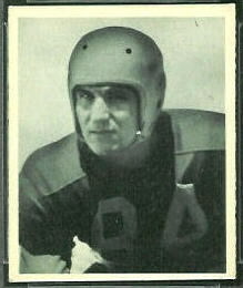 Merv Pregulman 1948 Bowman football card