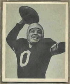 1948 Bowman John Clement football card 1948 Bowman John Clement football card