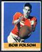 Bob Folsom - 1948 Leaf football card #56 - click to see large image Bob Folsom - 1948 Leaf football card #56