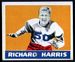 1948 Leaf Richard Harris football card