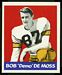 Bob DeMoss - 1948 Leaf football card #86 - click to see large image Bob DeMoss - 1948 Leaf football card #86