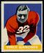 1948 Leaf football card #8W: Vince Banonis