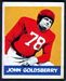1948 Leaf football card #94: John Goldsberry