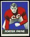 1948 Leaf Porter Payne football card