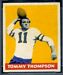 1948 Leaf Tommy Thompson football card