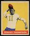 1949 Leaf Tommy Thompson football card