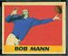 1949 Leaf Bob Mann football card