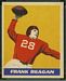 1949 Leaf Frank Reagan football card