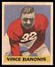 1949 Leaf Vince Banonis football card