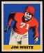 Jim White - 1949 Leaf football card #39