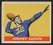 1949 Leaf John Lujack football card