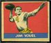1949 Leaf football card #57: Jim Youel