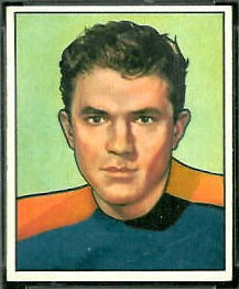 Al Baldwin 1950 Bowman football card