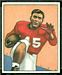 1950 Bowman Eddie Price football card