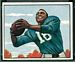 1950 Bowman football card #109: Wallace Triplett