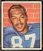 1950 Bowman Bob Mann football card