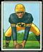 1950 Bowman Frank Sinkovitz football card