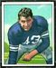 1950 Bowman Martin Ruby football card
