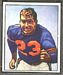 1950 Bowman Washington Serini football card