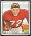 1950 Bowman Norm Standlee football card