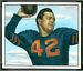 1950 Bowman Sid Luckman football card