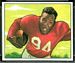 1950 Bowman football card