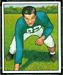 1950 Bowman Leon Hart football card