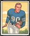 1950 Bowman Bob Hoernschemeyer football card