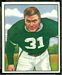 1950 Bowman Dick Barwegan football card
