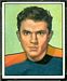 1950 Bowman Al Baldwin football card