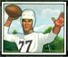 1950 Bowman Bob Gage football card